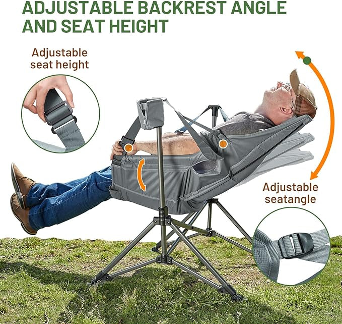 Load image into Gallery viewer, RIO Hammock Camping Chair, Steel
